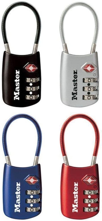 Master Lock 4688D TSA Approved Luggage Lock